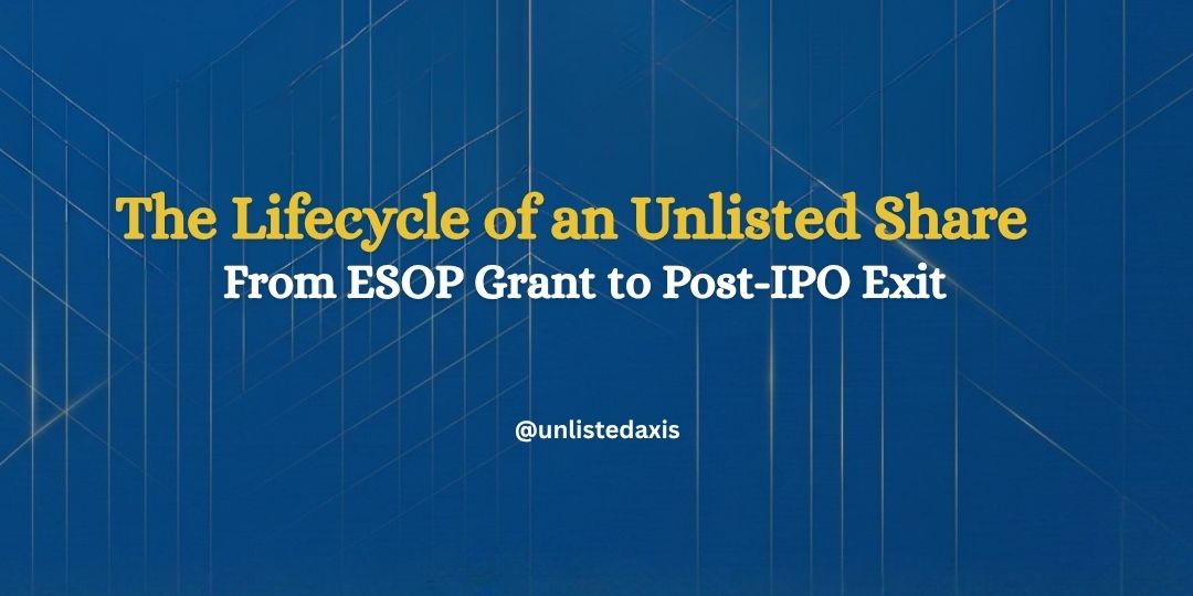 The Lifecycle of an Unlisted Share — From ESOP Grant to Post-IPO Exit