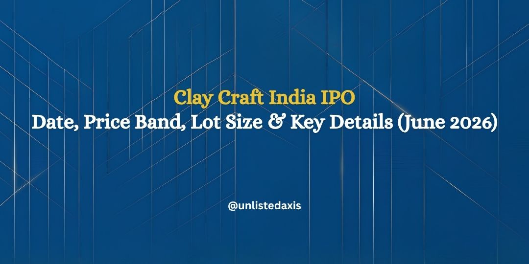 Clay Craft India IPO – Date, Price Band, Lot Size & Key Details (June 2026)